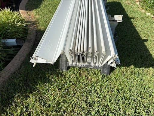 Hurricane Shutter Track Repair